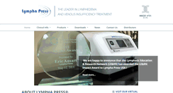 Desktop Screenshot of lympha-press.com